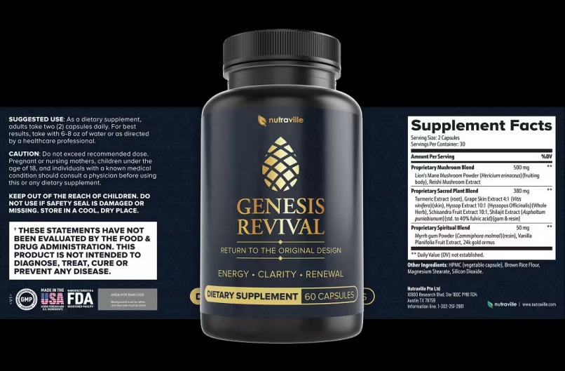 Genesis Revival Label Ing Image